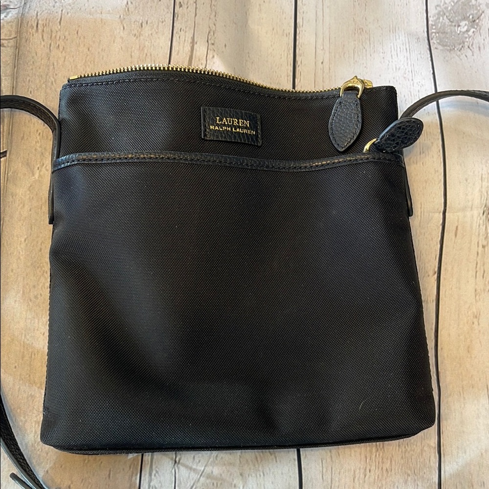Lauren Ralph Lauren Black Crossbody Bag